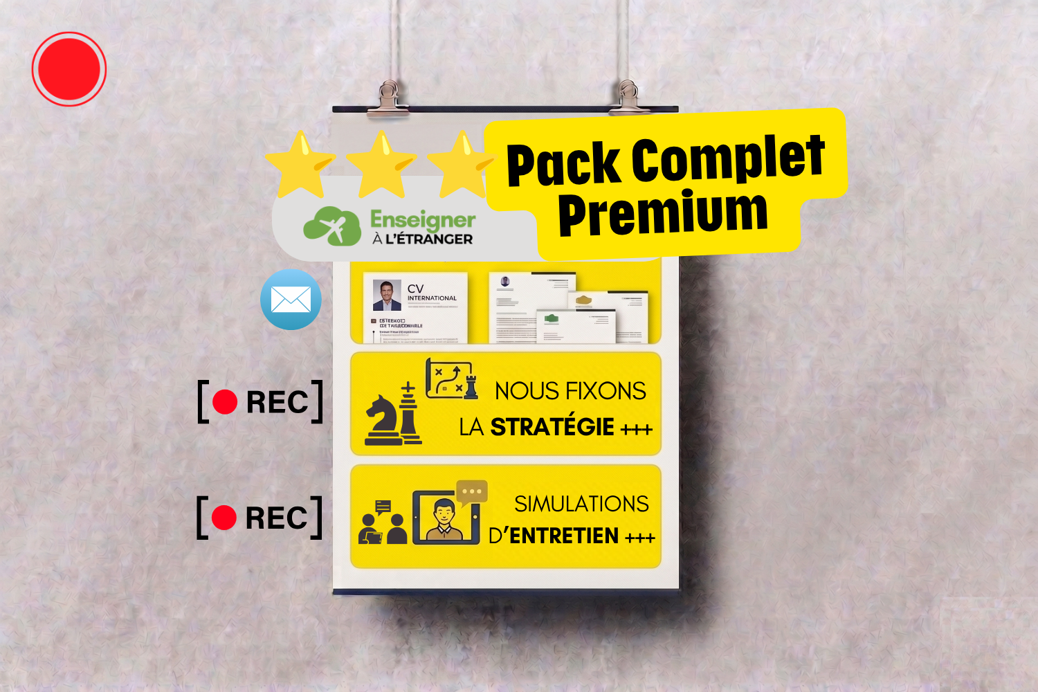 Pack : Accompagnement Complet Premium ⭐ (Pour les Candidats)