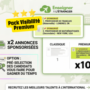 Pack : Visibilité Premium (Pour les Établissements)